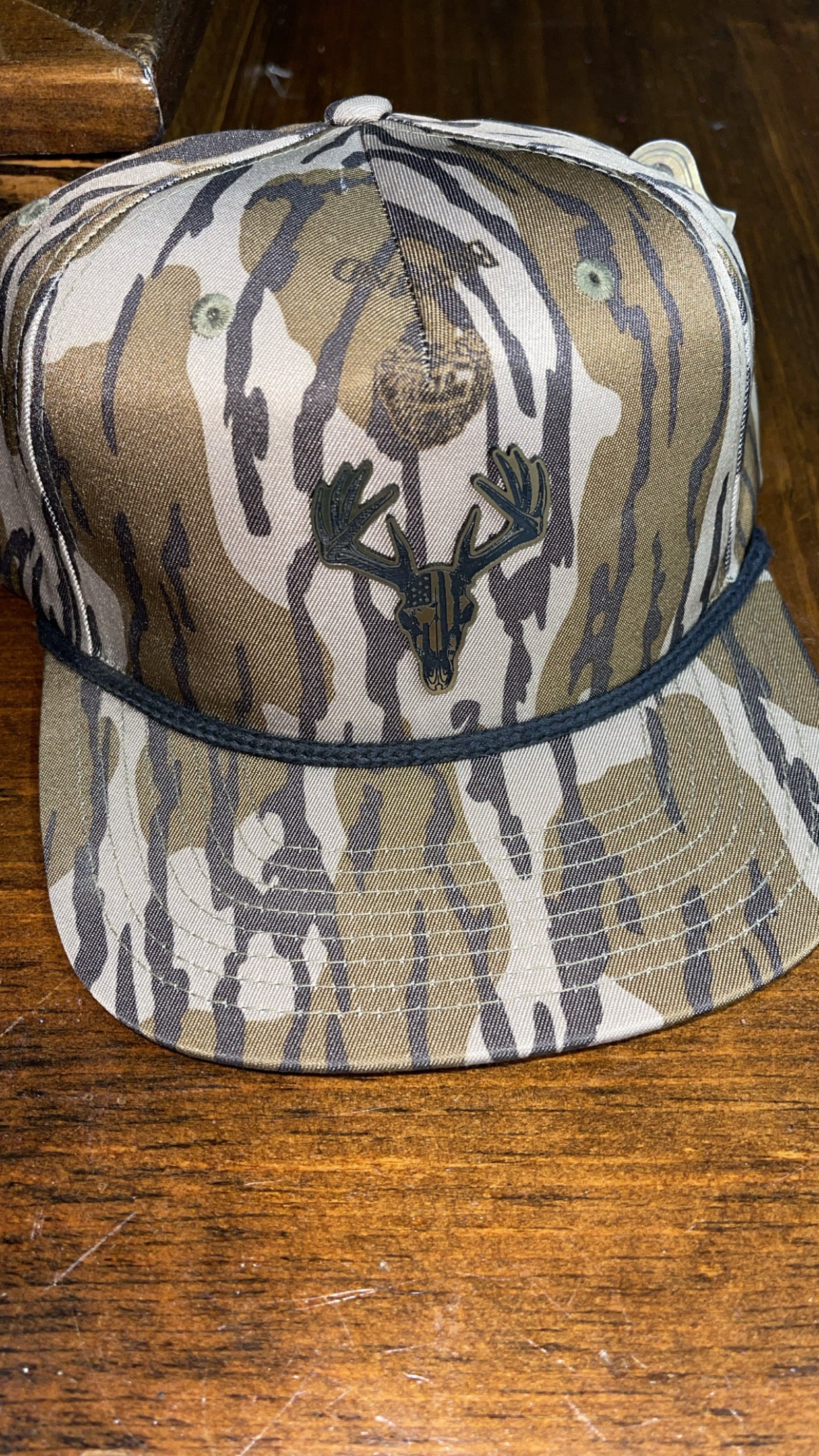 Richardson 256P Mossy Oak Bottomland Acrylic Euro Buck Hat