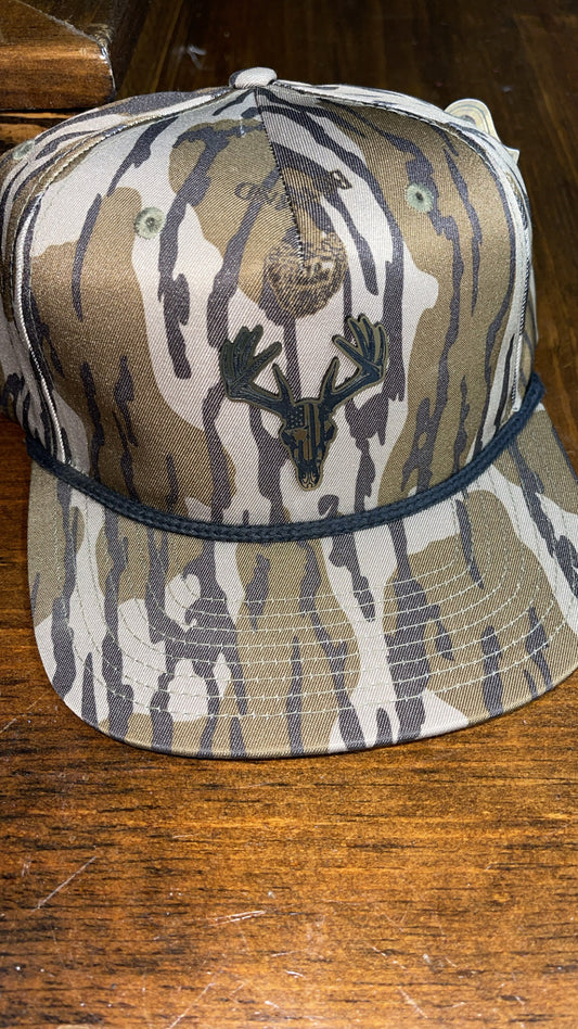 Richardson 256P Mossy Oak Bottomland Acrylic Euro Buck Hat