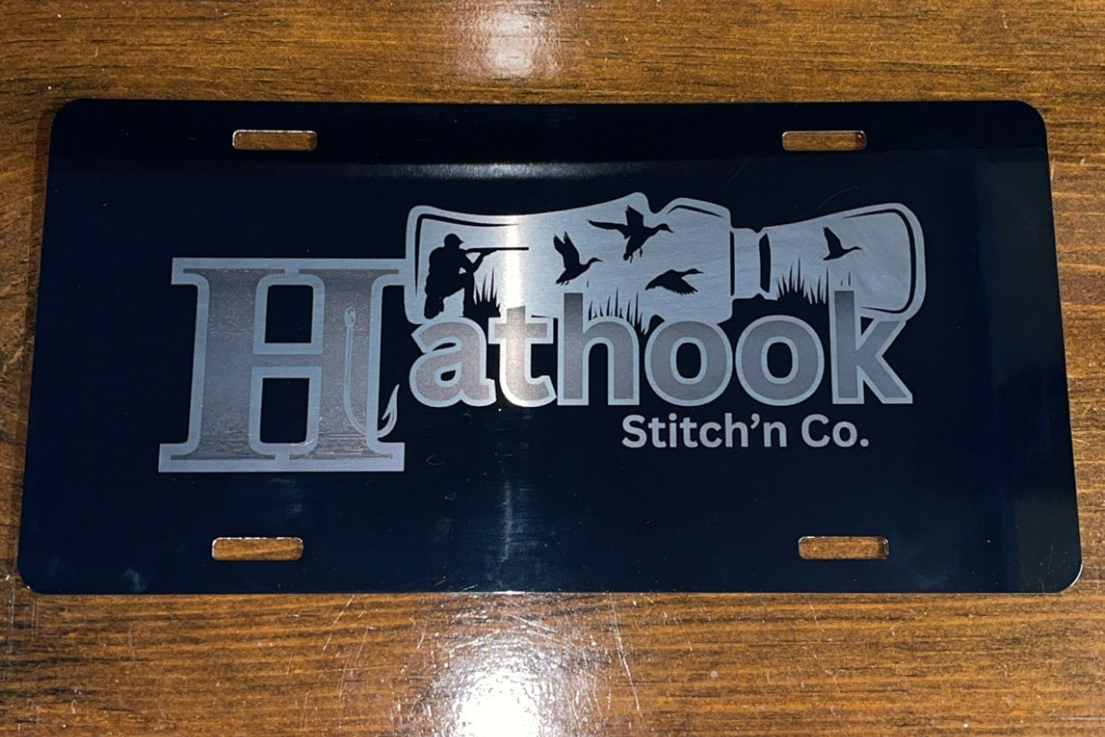 Duck Call License Plate