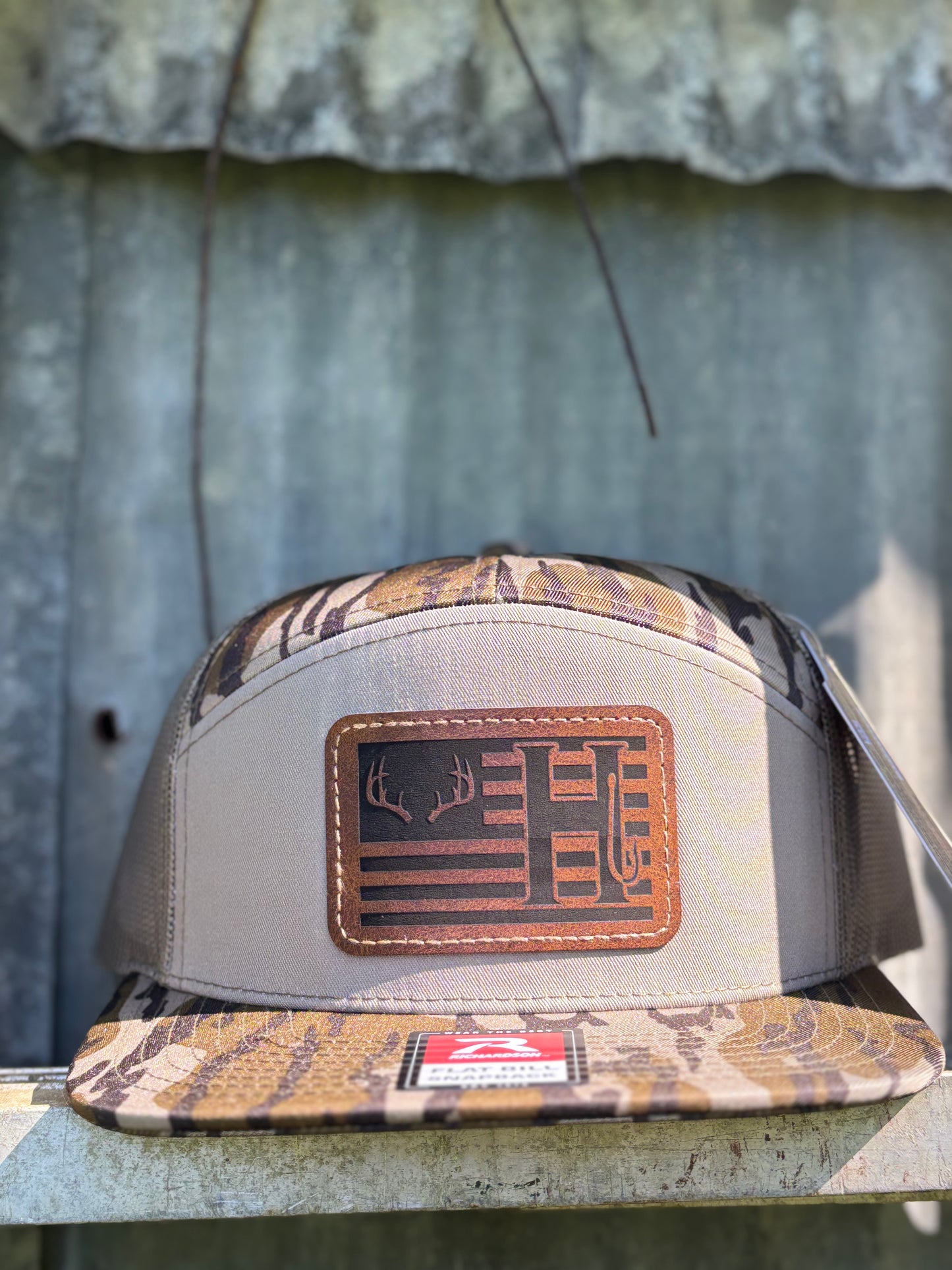 Richardson 168P 7 Panel Mossy Oak Bottomland