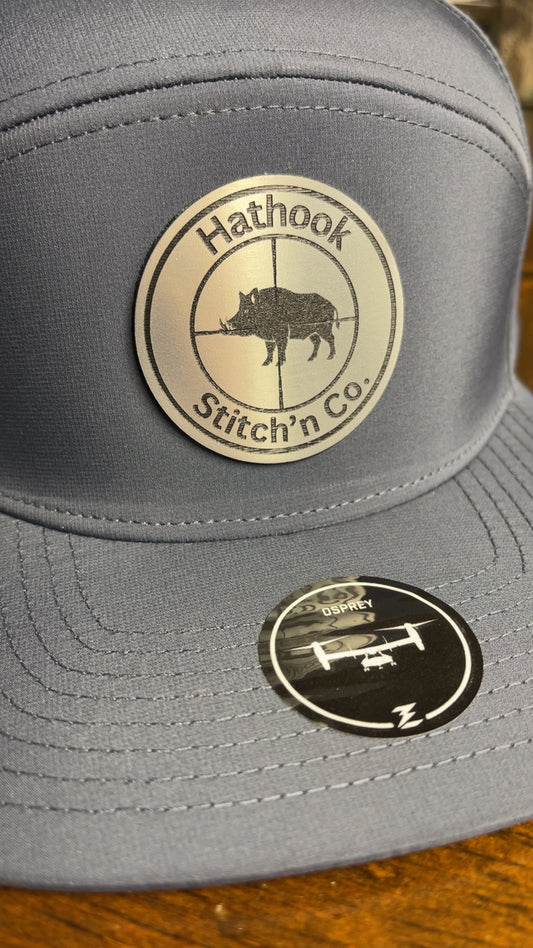Light Navy Osprey with Acrylic Hog Hunter Logo